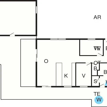 Holiday home Four-bedroom In Roslev 2 *