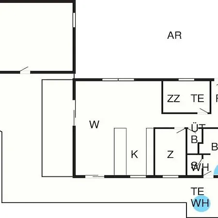 Holiday home Four-bedroom In Roslev 2 Vester Gronning