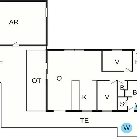 Four-bedroom In Roslev 2 Feriehus *